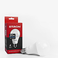 Светодиодная LED лампа ETRON 20W A70 6500K E27 холодный свет