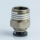 Фітинг пневматичний APC04-02 прямий під трубку D4, різьблення R 1/4"