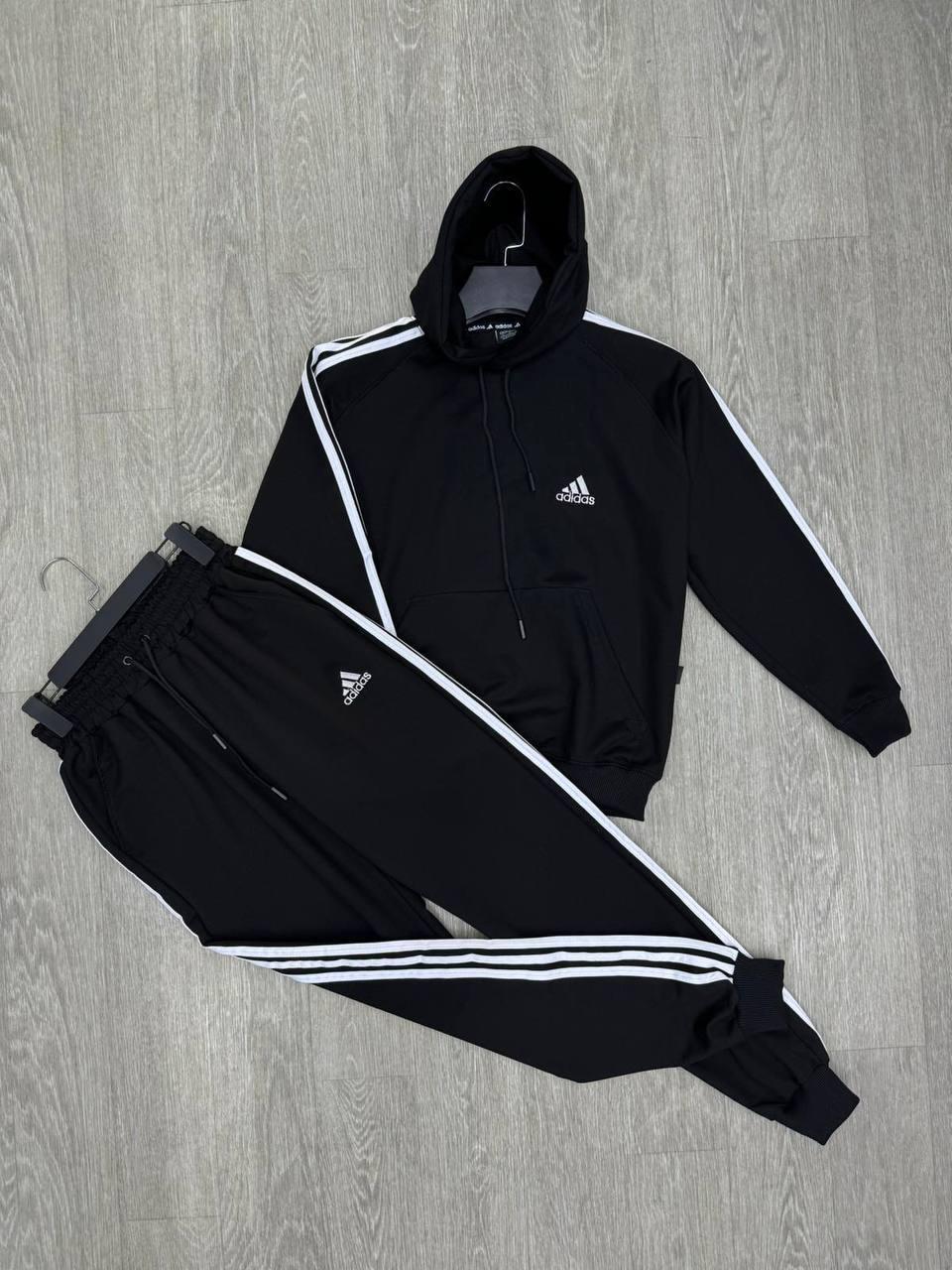 Костюм спортивний Adidas для хлопчика 3-8 років, 104, Колір Чорний