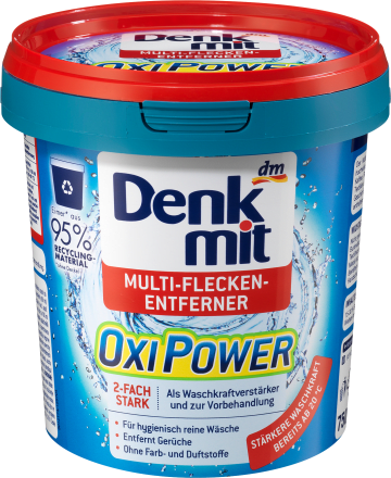 Плямовивідник Denkmit Oxy Power для кольорової білизни 750 г, фото 1