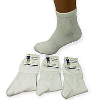 Шкарпетки чоловічі Friendly Socks 101827-002-05 кор. стрейч білі р.27-29 (уп.12 пар)