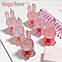 Помада - брелок матова для губ Gege bear Cute Rabbit Velvet Lip Mud, 1,8 г, фото 7