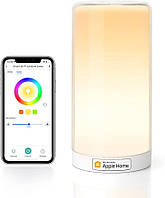 Настольная лампа Meross Smart WiFi, ночная лампа, совместимая с Apple HomeKit, Siri,STYLE-430