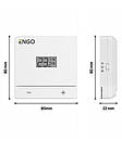 ENGO EASY230W Дротовий добовий термостат, 230В (білий), фото 2