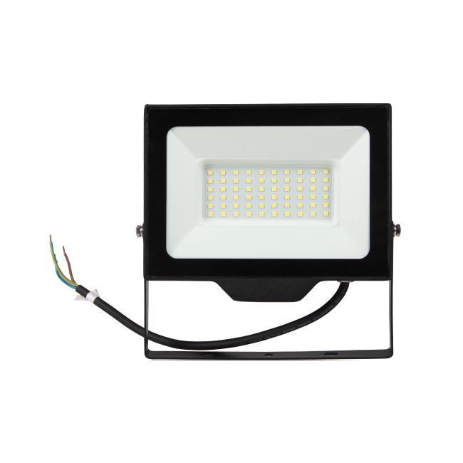 Світлодіодний LED прожектор, master LED, 50W, 6500K, IP65, чорний.