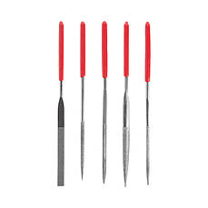 Набір алмазних надфилей 5шт/упак., 140мм. Intertool HT-3709