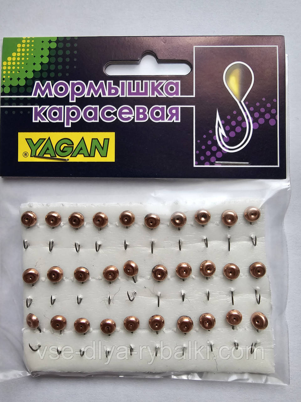 Мормишка карасева YAGAN око мідь № 32, фото 1