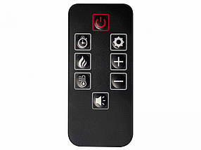 Підлоговий електрокамін з порталом, камінокомплект з обігрівом для дому ArtiFlame LINDOS AF28S Махагон коричневий антик, фото 4