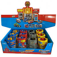 Дитячий іграшковий набір Автомайстерня з машинками №SK-112G 12 шт