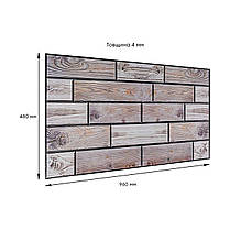 Декоративна ПВХ панель 960х480х4мм SW-00000582, фото 3