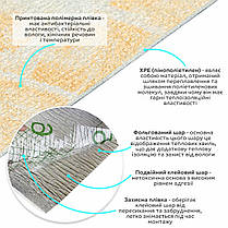 Самоклеючі шпалери 2800х450х1,5мм Бежевий мармур SW-00000726, фото 2