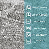 Самоклеючі шпалери 2800х450х1,5мм Чорний мармур SW-00000730, фото 4