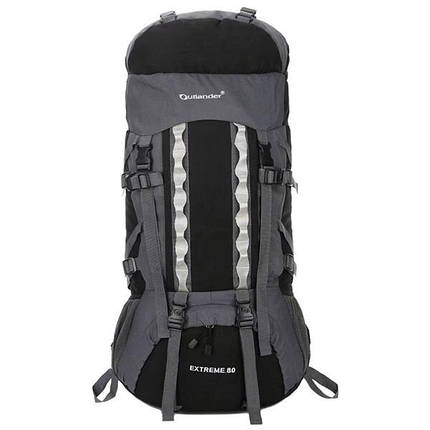 Рюкзак туристичний New Outlander 80 л, 600D, ортопедична спинка, дощовик, фото 3