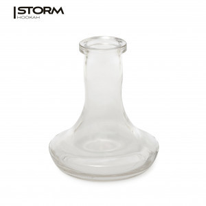 Скляна колба для невеликих кальянів, колба із захистом від перекидання "Craft Mini"