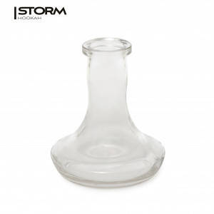 Скляна колба для невеликих кальянів, колба із захистом від перекидання "Craft Mini", фото 1