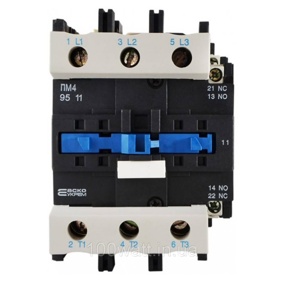 Пускач електромагнітний ПМ 4-9511 М7(LC1 D9511) 95А 220v АСКО-УКРЕМ, фото 1