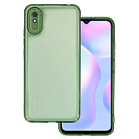 Чохол TPU Starfall Clear для Xiaomi Redmi 9A, Зелений