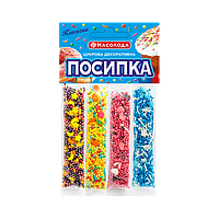 Пасхальна присипка для паски ФІГУРНА Мікс перламутр ™ Насолода, 24г