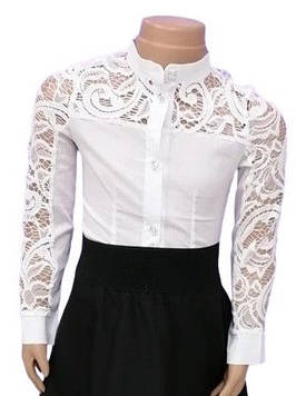 Блузка ажурна дитяча, зріст 110 см.