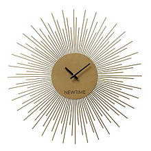 Настінний годинник стильний "Grova" з металу від німецького виробника Boltze