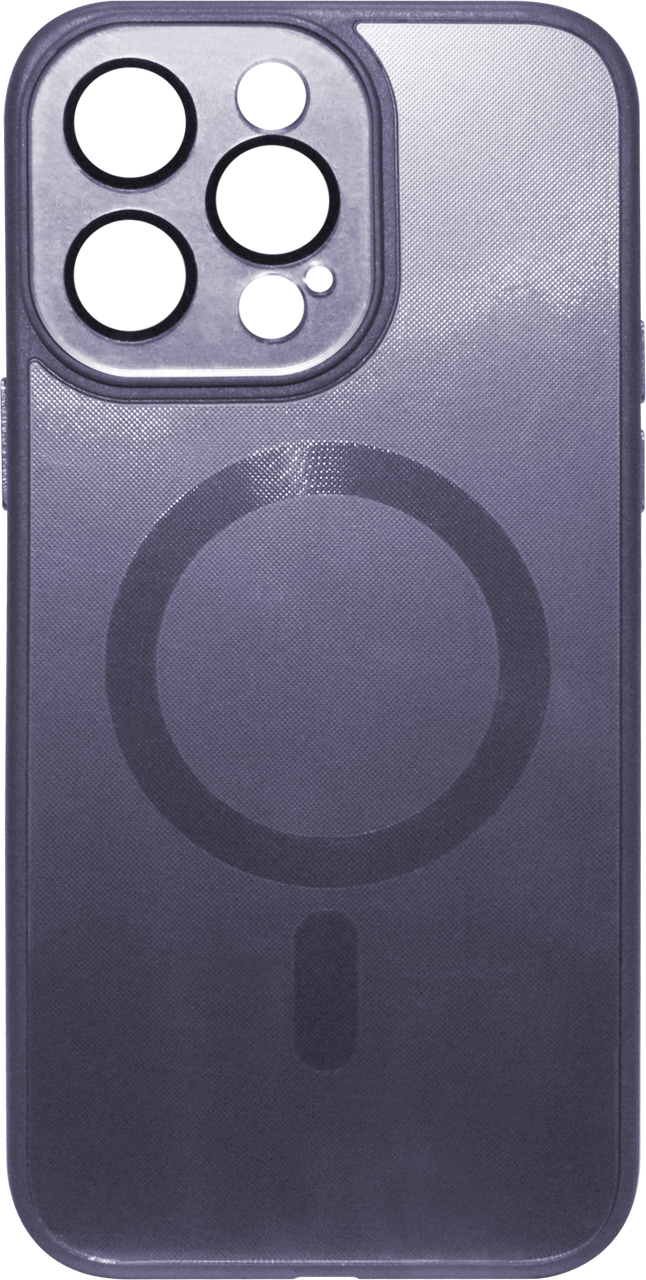 Накладка iPhone 14 Pro Max deep purple Sapphire Glass MagSafe