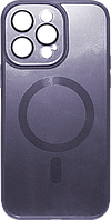 Накладка iPhone 14 Pro Max deep purple Sapphire Glass MagSafe