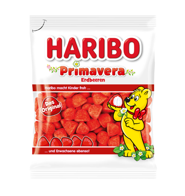 Haribo Primavera Erdbeeren 175g 1/24