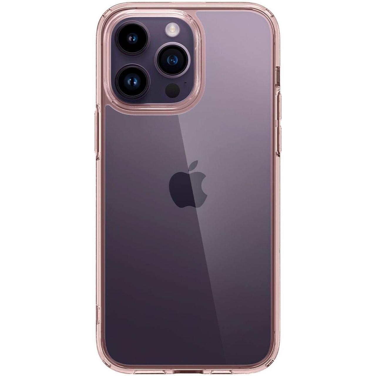 Накладка iPhone 14 Pro Max rose crystal Ultra Hybrid Spigen
