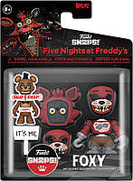 Фигурка Кошмарный лис Фокси фанко 5 ночей с Фредди Funko Snaps Five Nights at Freddy's Nightmare Foxy оригинал