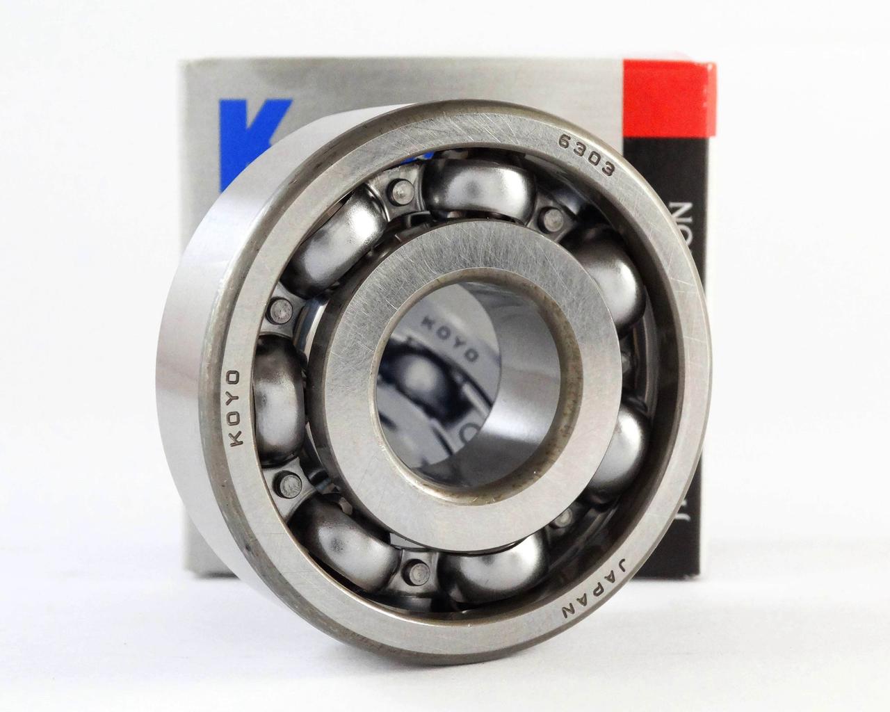 Підшипник 6303 (17*47*14) колінвала, КПП мотоцикла, Koyo Японія
