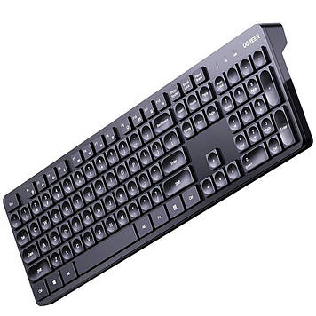 Клавіатура бездротова Ugreen KU004 Wireless Keyboard 2.4G 104 клавіші Чорний