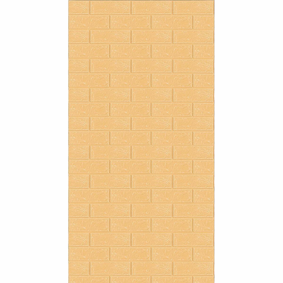 Самоклеюча 3D панель в рулоні 3080x700x3мм Бежева Цегла (R009-3) SW-00001394