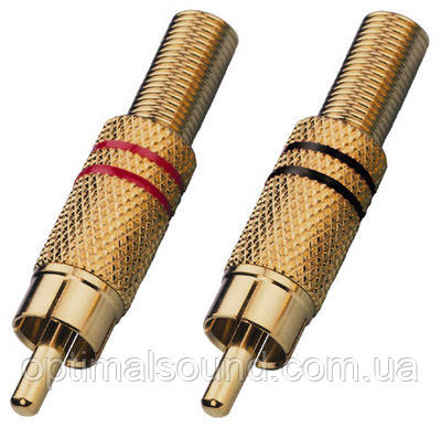 Роз'єми RCA Monacor T-708GLC, фото 1