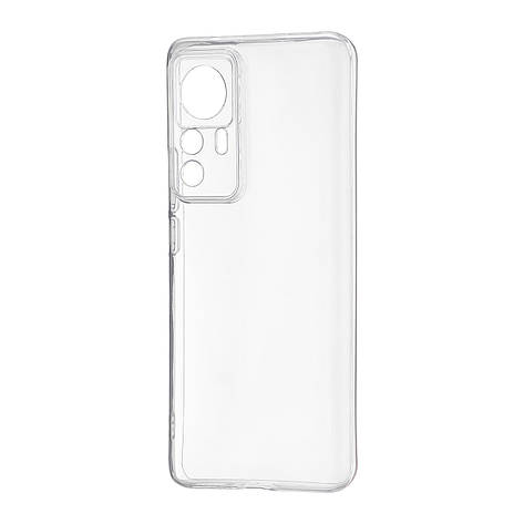Чохол Silicone Case WS Protected Camera Xiaomi 12T Pro/Xiaomi 12T/Redmi K50 Ultra Прозорий, фото 1
