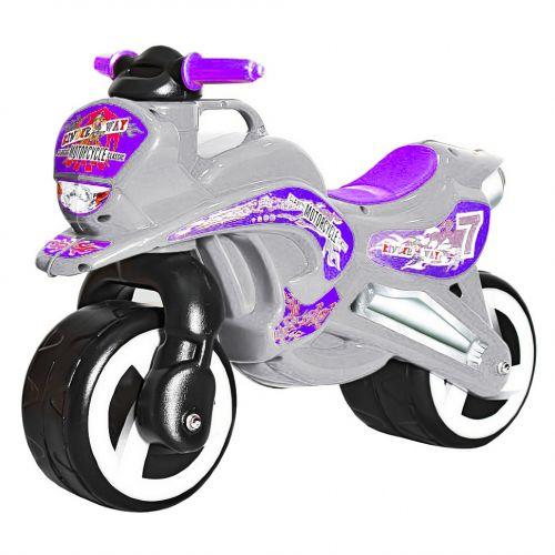 Каталка "Мотоцикл" (сірий), фото 1