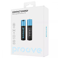 Акумуляторні батарейки з Type-C роз'ємом Proove Compact Energy 2600mAh Lithium-ion AA (2шт), фото 5