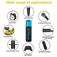 Акумуляторні батарейки з Type-C роз'ємом Proove Compact Energy 2600mAh Lithium-ion AA (2шт), фото 4