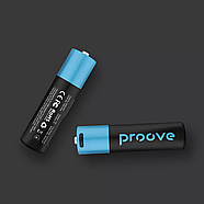 Акумуляторні батарейки з Type-C роз'ємом Proove Compact Energy 2600mAh Lithium-ion AA (2шт), фото 3