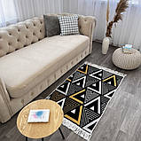 Турецькі килими м'які бавовняні 80х120 см, фото 2