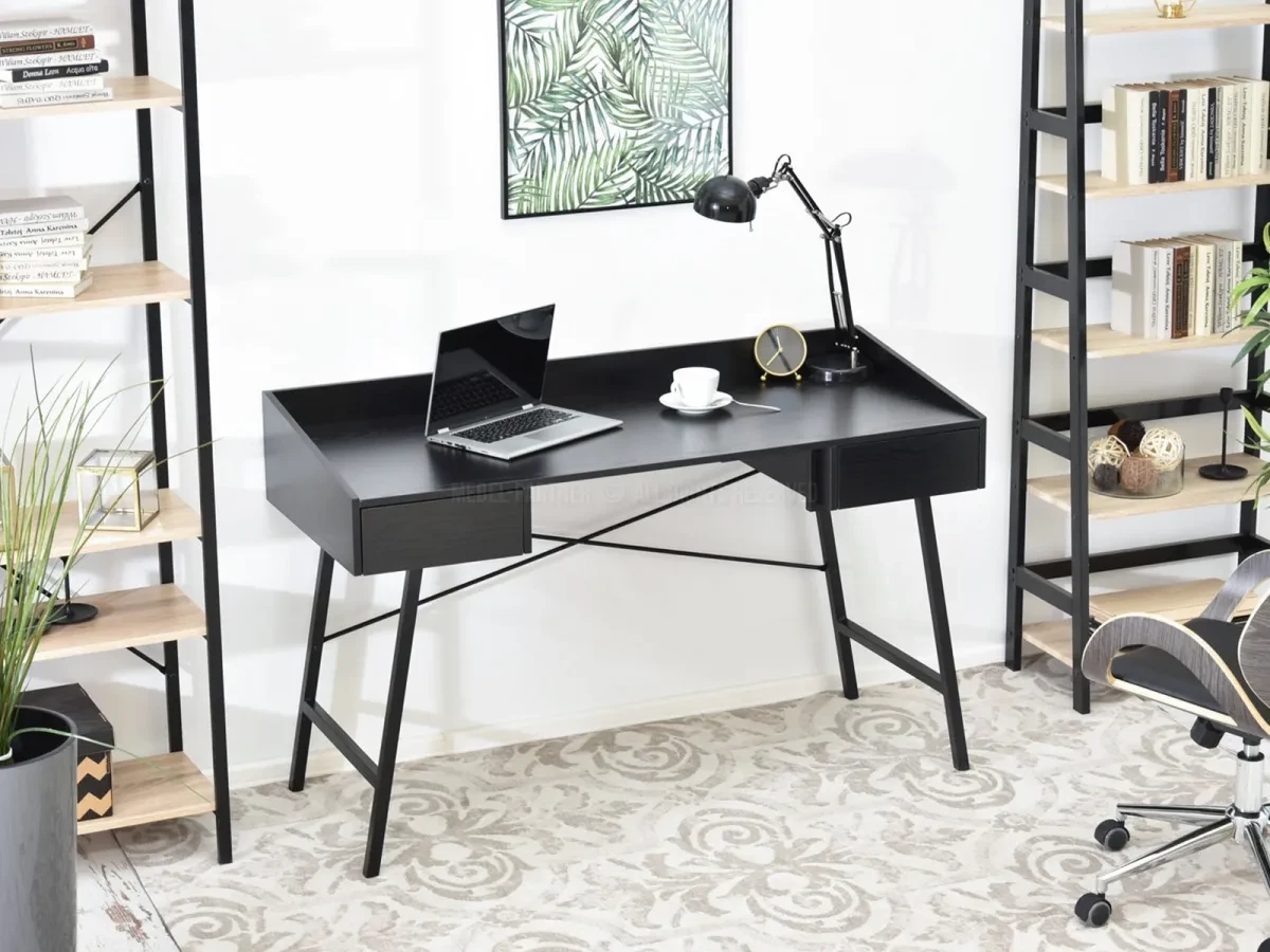 Дизайнский стол, металлические ножки, большая стол, черные ящики eslov - фото 2 - id-p2107606305