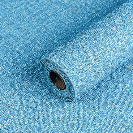 Самоклеючі шпалери 2800х500х1,5мм Блакитний з білим YM-03 BLUE WHITE SW-00001326, фото 1