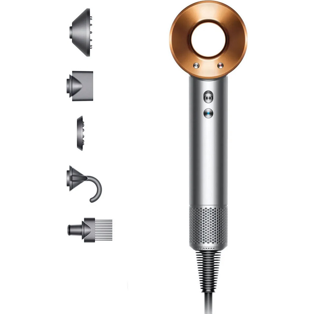 Фен Dyson HD07 Supersonic Nickel/Copper (389922-01)