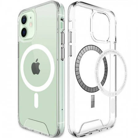 Чохол SPACE MagSafe для IPhone 11 Прозорий, фото 1