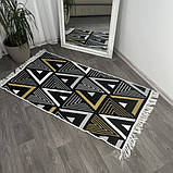 Турецькі Килими м'які бавовняні 80х150 см, фото 2