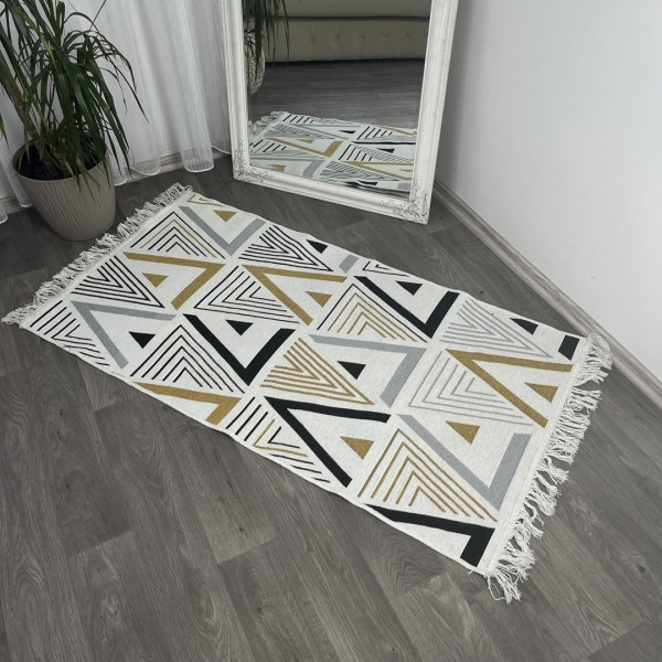 Турецькі Килими м'які бавовняні 80х150 см, фото 1