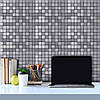 Самоклеюча алюмінієва плитка 300х300х3мм Срібна мозаїка SW-00001167, фото 6