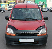 Дефлектор капота (мухобойка) Renault Kangoo 1997-2003 (ViP)