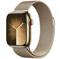 Apple Watch Series 9 GPS + Cellular 41mm Gold S. Steel