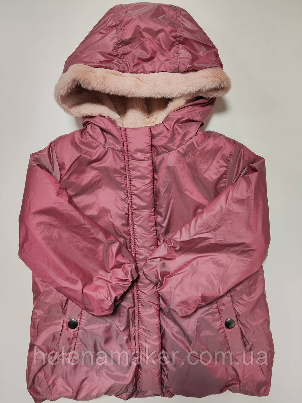 NEXT Дитяча водонепроникна весняна курточка для дівчинки рожева 98 см