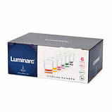Набір склянок Sterling Rainbow 300мл 6шт Luminarc N0780, фото 4